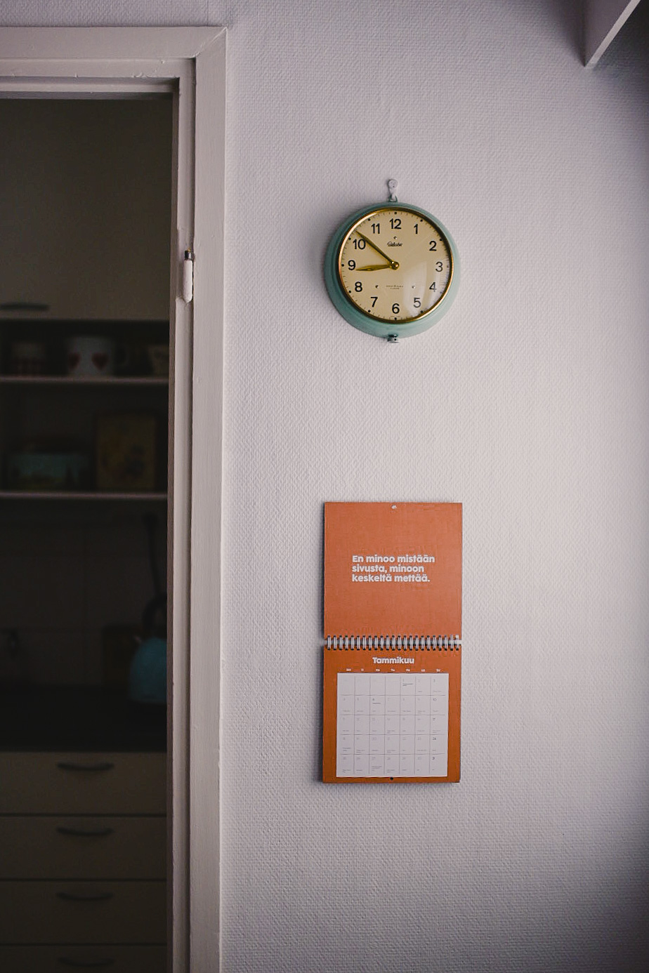 käyppäläworksin allakka kotiseinässä