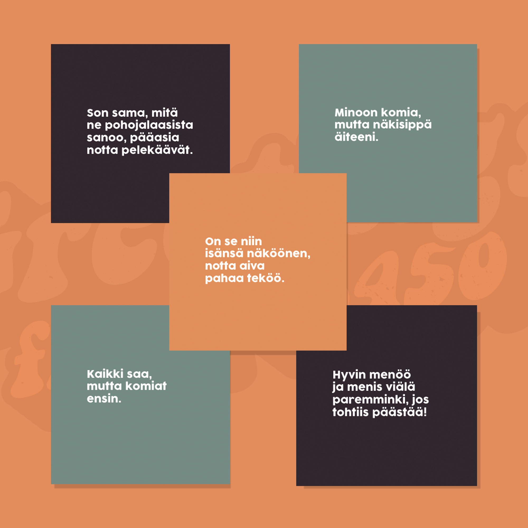 Kaikki pohojalaaset kortit, 20 kpl - Image 3