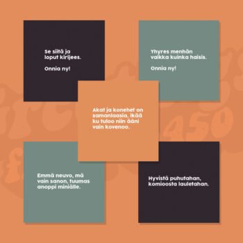 Pohojalaaset kortit 5 kpl (korttisetti 4)