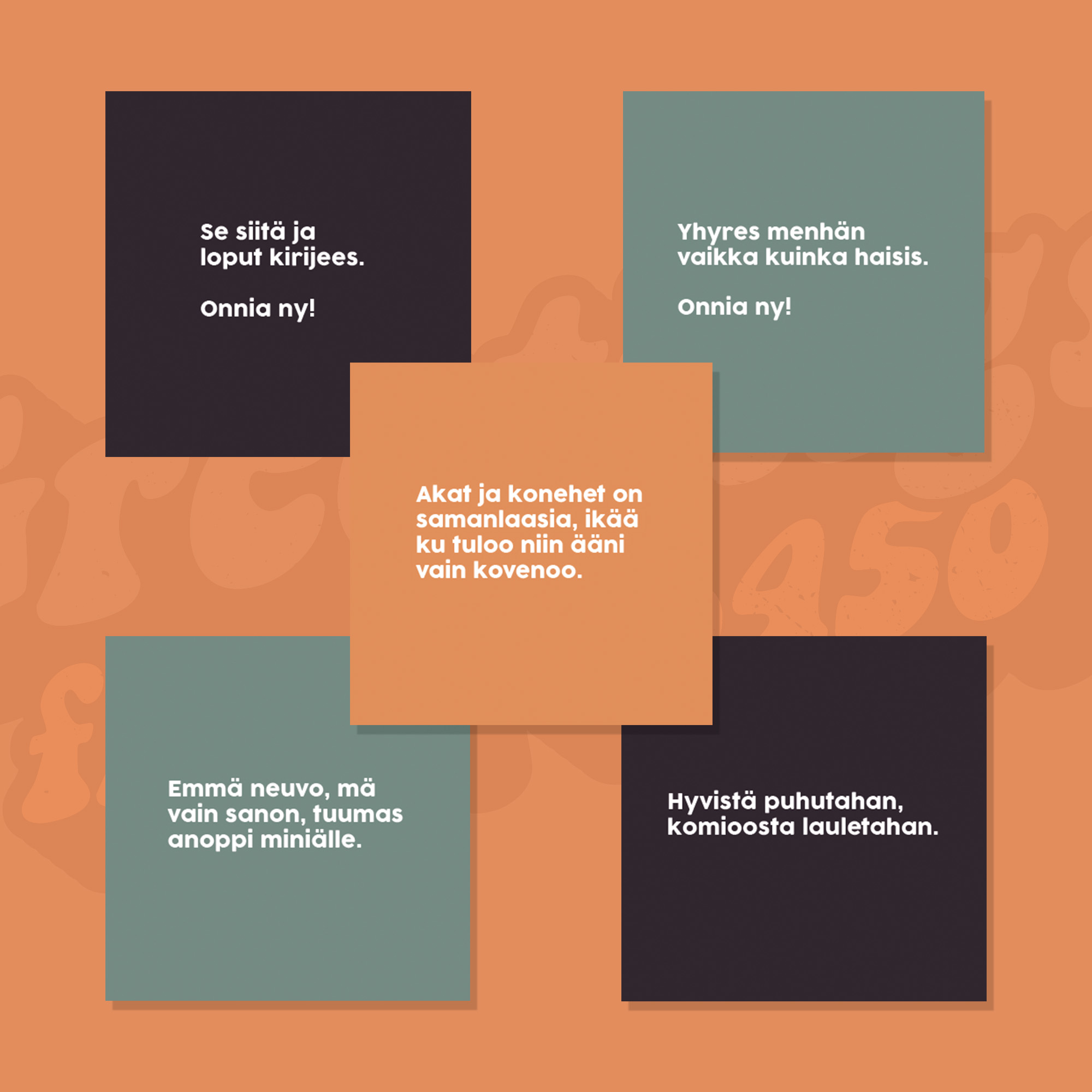 Kaikki pohojalaaset kortit, 20 kpl - Image 5