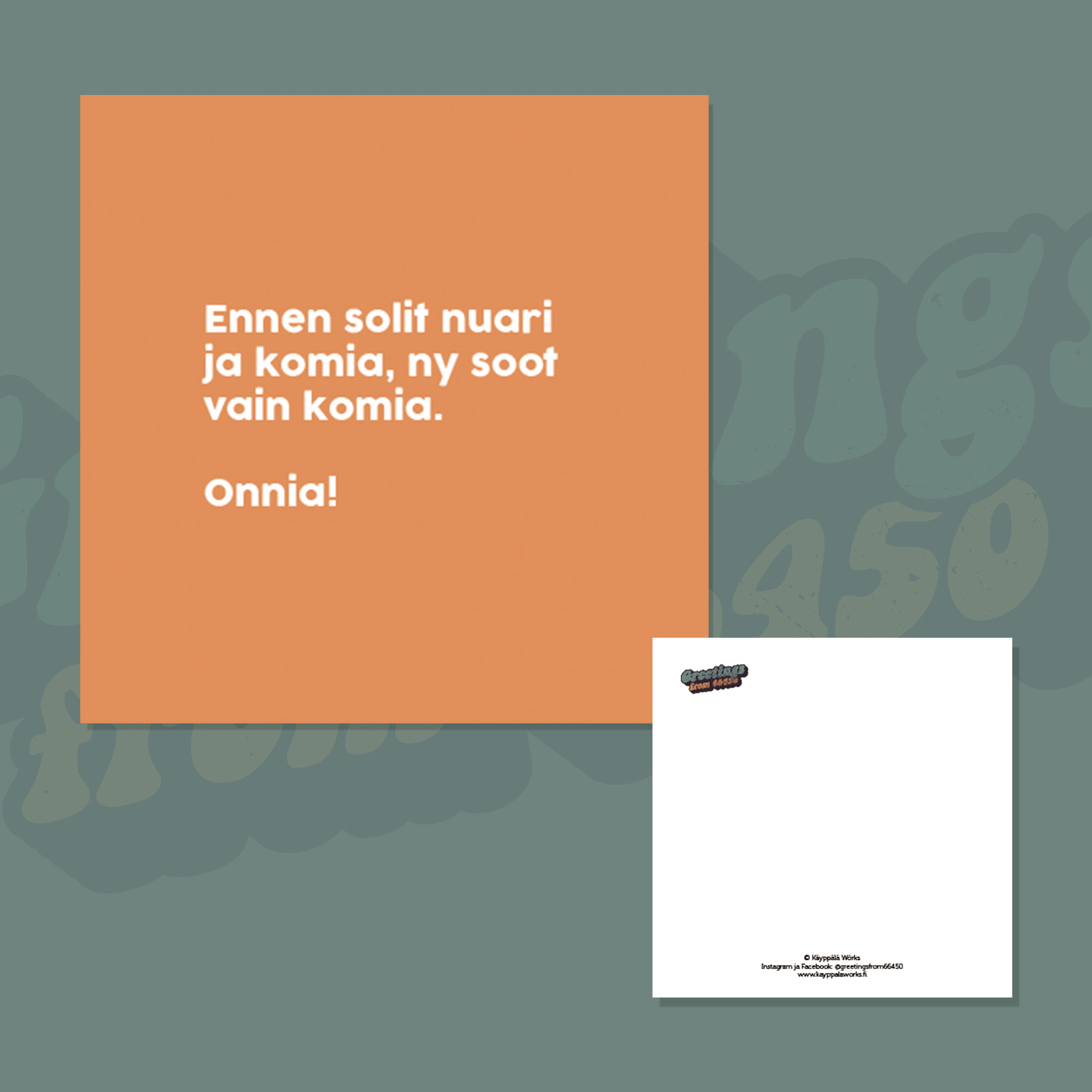 Pohojalaaset kortit 5 kpl (korttisetti 3) - Image 3