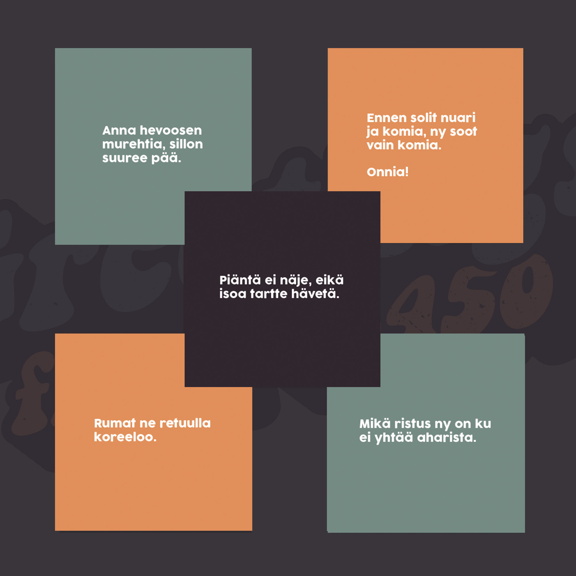 Kaikki pohojalaaset kortit, 20 kpl - Image 2